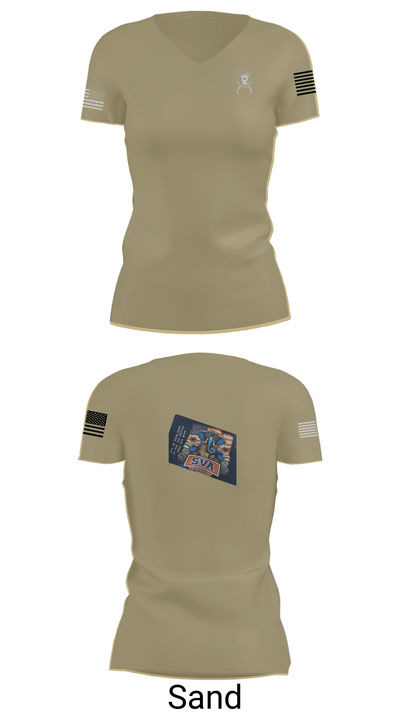 TITAN BN 10830522 Women's Short Sleeve V-neck Shirt - 88