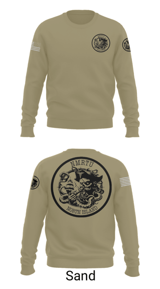 Crew Neck Sweatshirt, USS MAKIN ISLAND, Navy, Teamtime, Team time, sublimation, custom sports apparel, team uniforms, spirit wear, spiritwear, sports uniforms, custom shirts, team store, custom team store, fundraiser sports, apparel fundraiser