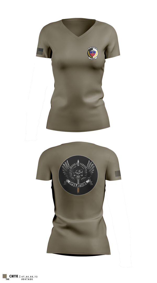 Womens Short Sleeve Vneck Shirt, 27 SOSFS, Air Force, Teamtime, Team time, sublimation, custom sports apparel, team uniforms, spirit wear, spiritwear, sports uniforms, custom shirts, team store, custom team store, fundraiser sports, apparel fundraiser