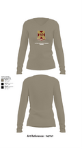 4/9 Field Artillery 56 Command (Pershing) 34975025 Women's Long Sleeve V-neck Shirt - 62