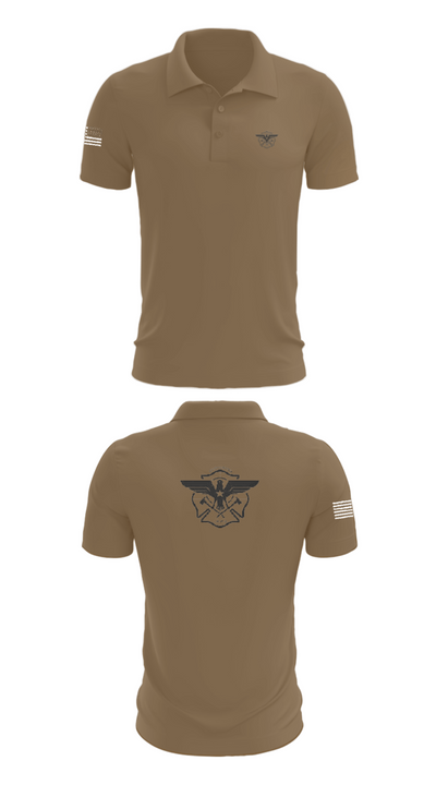 Arson & Explosives Investigations 36101892 Short Sleeve Performance Polo - 7