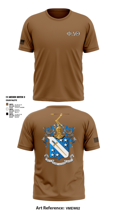 Phi Delta Theta 42794555 Short Sleeve Performance Shirt - 5
