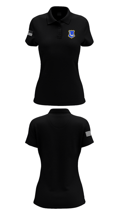 C-Co. 1-181st 51621268 Women's Short Sleeve Performance Polo  - 33