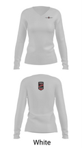 Floor Shield of Orlando 71438846 Women's Long Sleeve V-neck Shirt - 16
