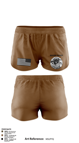 Ranger Panties, Killer Troop, Army, Teamtime, Team time, sublimation, custom sports apparel, team uniforms, spirit wear, spiritwear, sports uniforms, custom shirts, team store, custom team store, fundraiser sports, apparel fundraiser