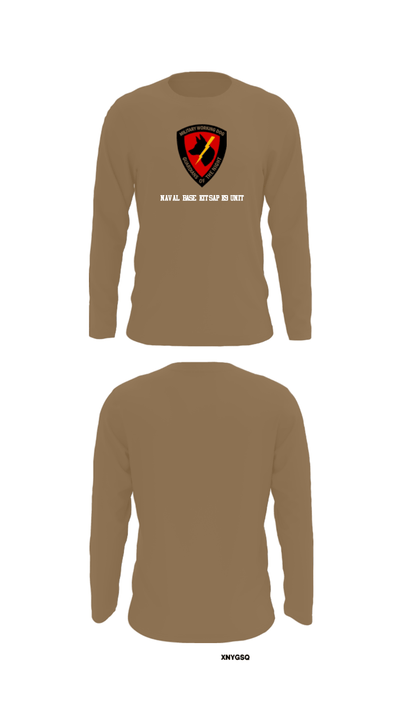 Naval Base Kitsap K9 Unit 4831099 Long Sleeve Performance Shirt - 12