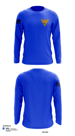 Long Sleeve Performance Shirt, New Jersey state police, , Teamtime, Team time, sublimation, custom sports apparel, team uniforms, spirit wear, spiritwear, sports uniforms, custom shirts, team store, custom team store, fundraiser sports, apparel fundraiser
