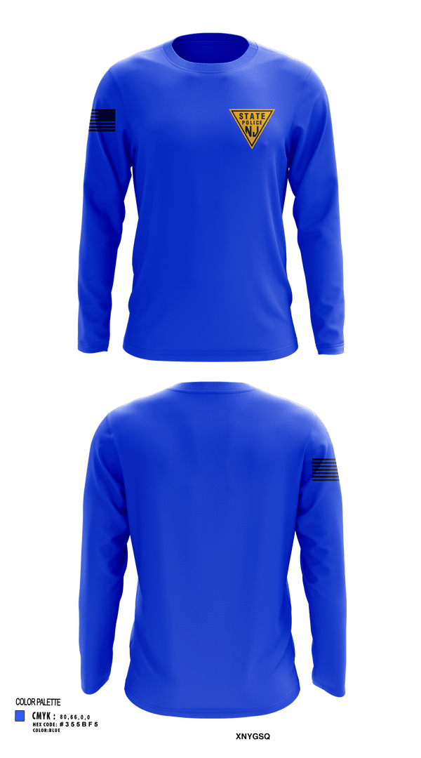 Long Sleeve Performance Shirt, New Jersey state police, , Teamtime, Team time, sublimation, custom sports apparel, team uniforms, spirit wear, spiritwear, sports uniforms, custom shirts, team store, custom team store, fundraiser sports, apparel fundraiser