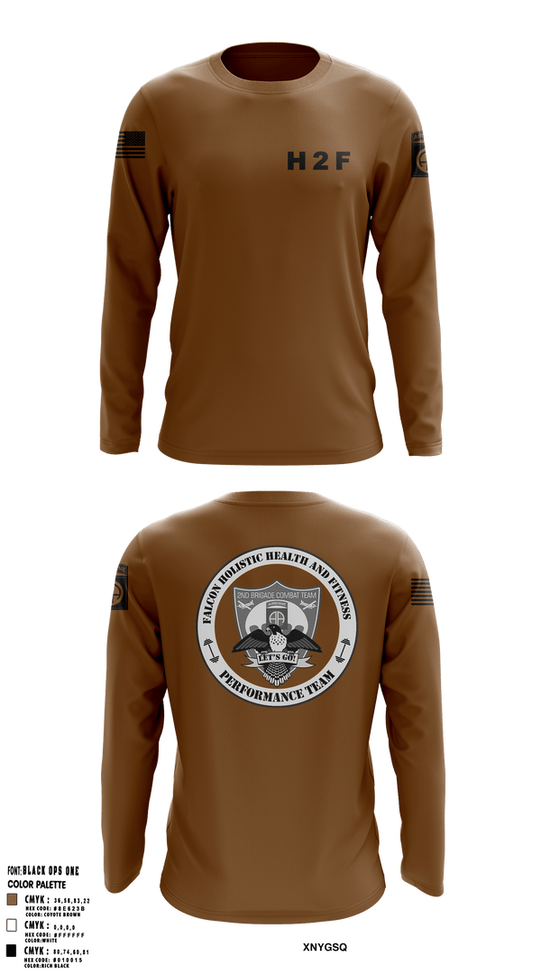 Long Sleeve Performance Shirt, 2BCT H2F, Army, Teamtime, Team time, sublimation, custom sports apparel, team uniforms, spirit wear, spiritwear, sports uniforms, custom shirts, team store, custom team store, fundraiser sports, apparel fundraiser
