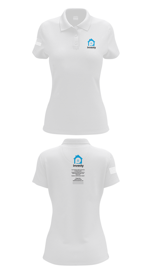 Womens Short Sleeve Performance Polo, Investy, , Teamtime, Team time, sublimation, custom sports apparel, team uniforms, spirit wear, spiritwear, sports uniforms, custom shirts, team store, custom team store, fundraiser sports, apparel fundraiser
