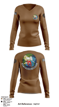 20th Intelligence Squadron 35709340 Women's Long Sleeve V-neck Shirt - 4