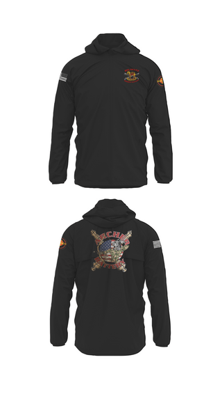 Windbreaker, Archer Battery 2-2 FA, Army, Teamtime, Team time, sublimation, custom sports apparel, team uniforms, spirit wear, spiritwear, sports uniforms, custom shirts, team store, custom team store, fundraiser sports, apparel fundraiser