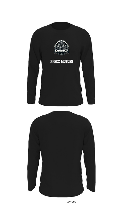 PÉREZ MOTORS 46833550 Long Sleeve Performance Shirt - 14