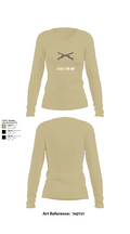 C-CO 1-178 INF 96532163 Women's Long Sleeve V-neck Shirt - 82