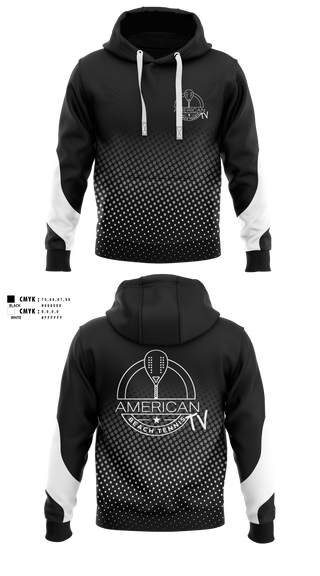 Hoodie, American Beach Tennis, Tennis, Teamtime, Team time, sublimation, custom sports apparel, team uniforms, spirit wear, spiritwear, sports uniforms, custom shirts, team store, custom team store, fundraiser sports, apparel fundraiser