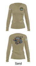 Wilmington Tiger Shark 19373018 Women's Long Sleeve V-neck Shirt - 97