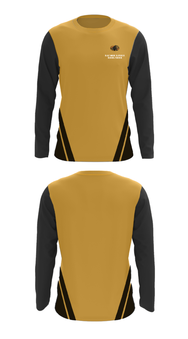 Long Sleeve Performance Shirt, Half Moon Bay High School Tennis, Tennis, Teamtime, Team time, sublimation, custom sports apparel, team uniforms, spirit wear, spiritwear, sports uniforms, custom shirts, team store, custom team store, fundraiser sports, apparel fundraiser