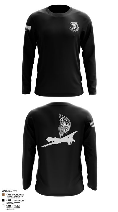 12th AMU 2414414 Long Sleeve Performance Shirt - 3