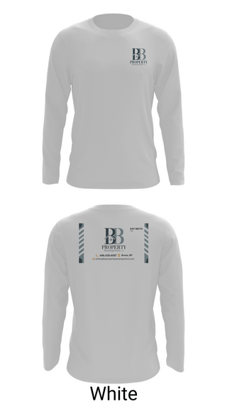 Long Sleeve Performance Shirt, BB PROPERTY DEVELOPMENT, , Teamtime, Team time, sublimation, custom sports apparel, team uniforms, spirit wear, spiritwear, sports uniforms, custom shirts, team store, custom team store, fundraiser sports, apparel fundraiser