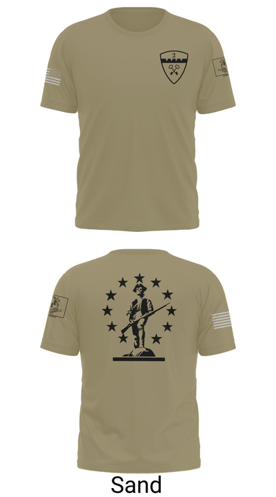 2nd Company Governor's Foot Guard 46086326 Short Sleeve Performance Shirt - 91