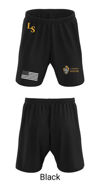 Athletic Shorts With Pockets, Lutheran South High School Tennis, Tennis, Teamtime, Team time, sublimation, custom sports apparel, team uniforms, spirit wear, spiritwear, sports uniforms, custom shirts, team store, custom team store, fundraiser sports, apparel fundraiser