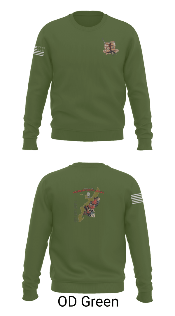Crew Neck Sweatshirt, 3rd G Co v2/8, Marines, Teamtime, Team time, sublimation, custom sports apparel, team uniforms, spirit wear, spiritwear, sports uniforms, custom shirts, team store, custom team store, fundraiser sports, apparel fundraiser