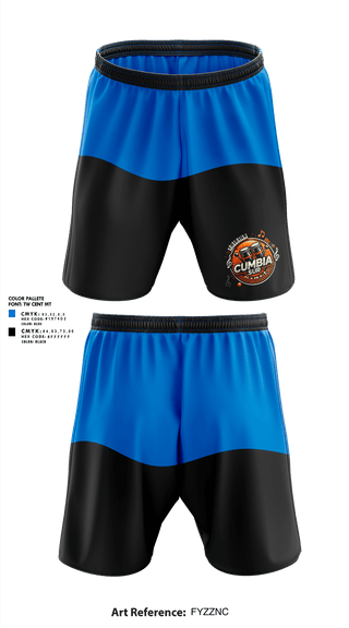 Athletic Shorts With Pockets, Cumbiasur, , Teamtime, Team time, sublimation, custom sports apparel, team uniforms, spirit wear, spiritwear, sports uniforms, custom shirts, team store, custom team store, fundraiser sports, apparel fundraiser