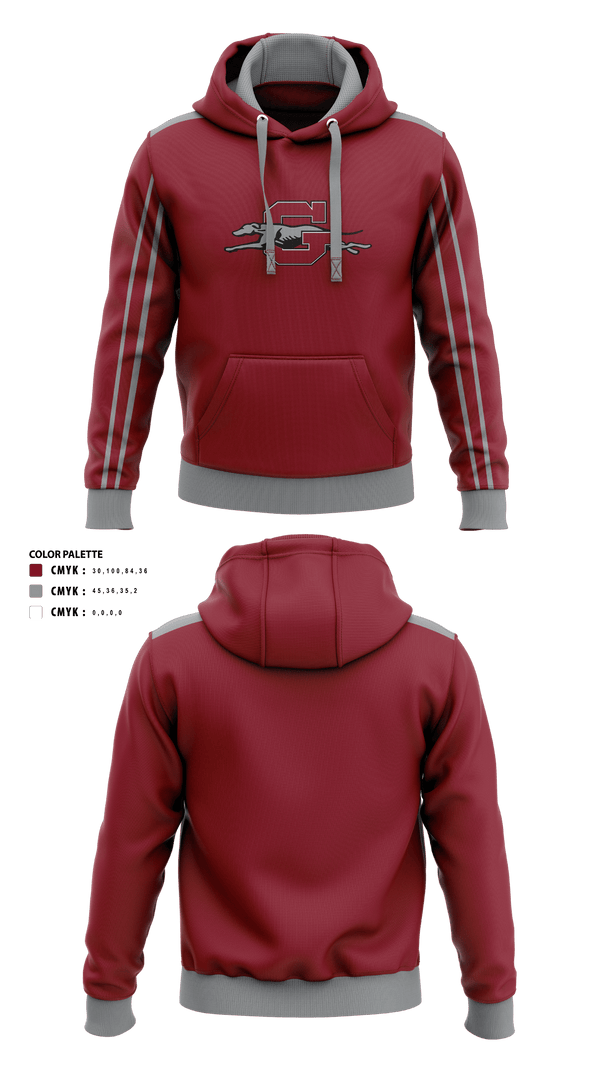 Hoodie, Grandview High School Cross Country, Cross Country, Teamtime, Team time, sublimation, custom sports apparel, team uniforms, spirit wear, spiritwear, sports uniforms, custom shirts, team store, custom team store, fundraiser sports, apparel fundraiser
