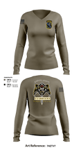 2/108th Guardians 93195789 Women's Long Sleeve V-neck Shirt - 2