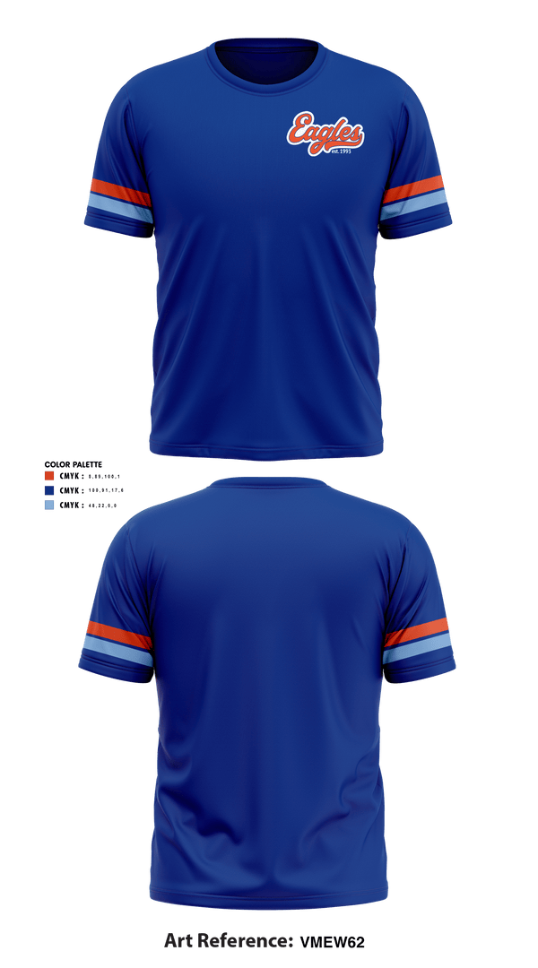 Short Sleeve Performance Shirt, Tri-City Eagles, Ice Hockey, Teamtime, Team time, sublimation, custom sports apparel, team uniforms, spirit wear, spiritwear, sports uniforms, custom shirts, team store, custom team store, fundraiser sports, apparel fundraiser