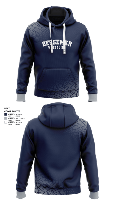 Central Girls Wrestling 97612951 Hoodie - 1