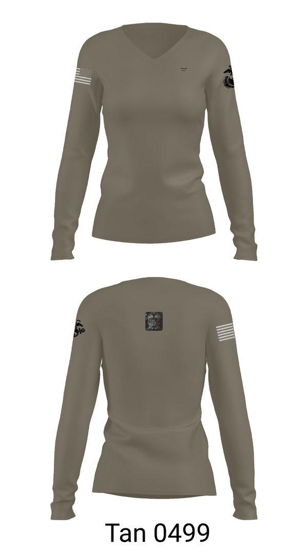 Womens Long Sleeve Vneck Shirt, fobbs clothing, , Teamtime, Team time, sublimation, custom sports apparel, team uniforms, spirit wear, spiritwear, sports uniforms, custom shirts, team store, custom team store, fundraiser sports, apparel fundraiser