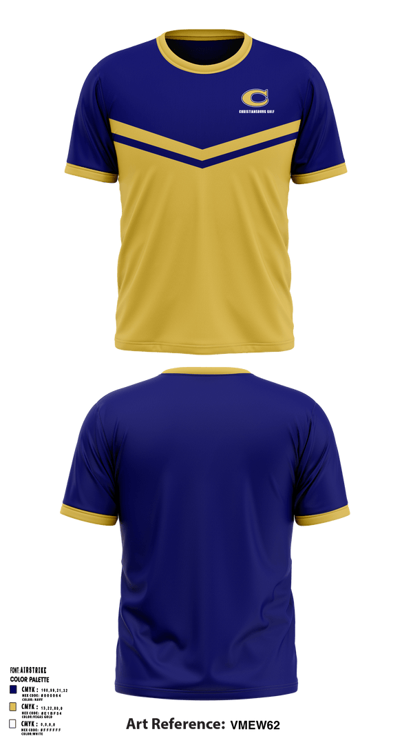 Short Sleeve Performance Shirt, Christiansburg High School Golf, Golf, Teamtime, Team time, sublimation, custom sports apparel, team uniforms, spirit wear, spiritwear, sports uniforms, custom shirts, team store, custom team store, fundraiser sports, apparel fundraiser