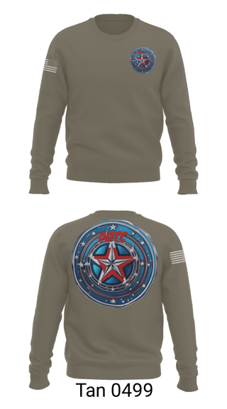 Crew Neck Sweatshirt, Defenders of the Coast, Army, Teamtime, Team time, sublimation, custom sports apparel, team uniforms, spirit wear, spiritwear, sports uniforms, custom shirts, team store, custom team store, fundraiser sports, apparel fundraiser