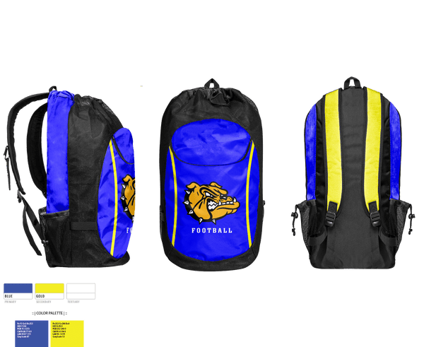 Gear Bag, Claysburg-Kimmel Senior High School Football, Football, Teamtime, Team time, sublimation, custom sports apparel, team uniforms, spirit wear, spiritwear, sports uniforms, custom shirts, team store, custom team store, fundraiser sports, apparel fundraiser