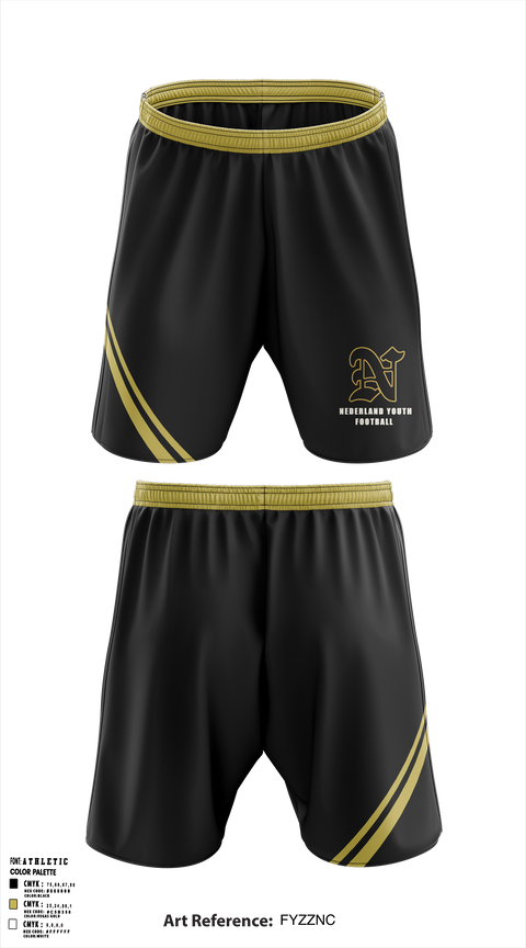 Athletic Shorts With Pockets, Nederland Youth Football, , Teamtime, Team time, sublimation, custom sports apparel, team uniforms, spirit wear, spiritwear, sports uniforms, custom shirts, team store, custom team store, fundraiser sports, apparel fundraiser