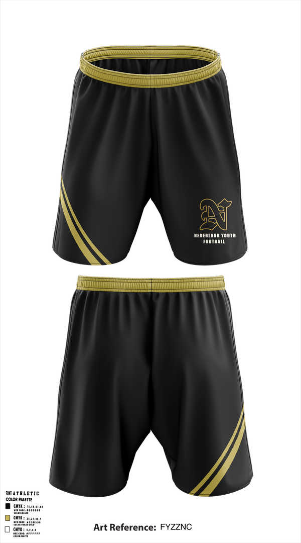 Athletic Shorts With Pockets, Nederland Youth Football, , Teamtime, Team time, sublimation, custom sports apparel, team uniforms, spirit wear, spiritwear, sports uniforms, custom shirts, team store, custom team store, fundraiser sports, apparel fundraiser
