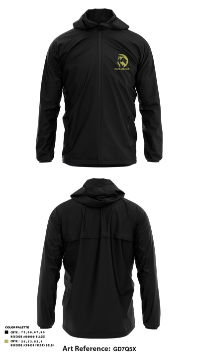 Faith Christian School Track and Field 35752528 Windbreaker - 5