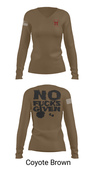 Womens Long Sleeve Vneck Shirt, Rakkasans, Army, Teamtime, Team time, sublimation, custom sports apparel, team uniforms, spirit wear, spiritwear, sports uniforms, custom shirts, team store, custom team store, fundraiser sports, apparel fundraiser