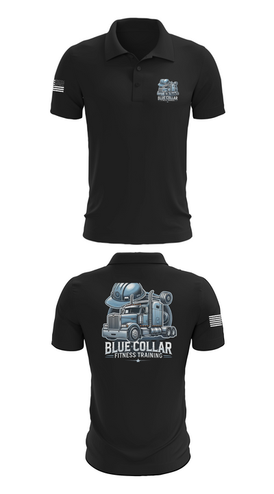 Blue Collar Fitness Training 11348288 Short Sleeve Performance Polo - 28