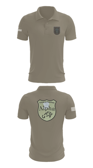 Short Sleeve Performance Polo, 4./401 PzGrenBtl, Army, Teamtime, Team time, sublimation, custom sports apparel, team uniforms, spirit wear, spiritwear, sports uniforms, custom shirts, team store, custom team store, fundraiser sports, apparel fundraiser