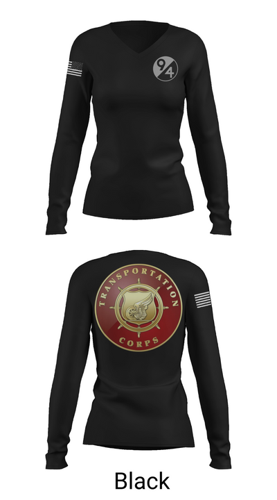 TC Instructors 58832529 Women's Long Sleeve V-neck Shirt - 37