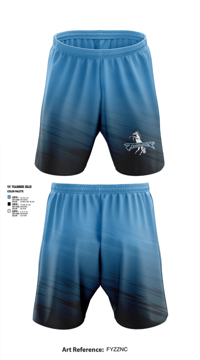 Lake Region High School Cross Country 61427028 Athletic Shorts With Pockets - 1