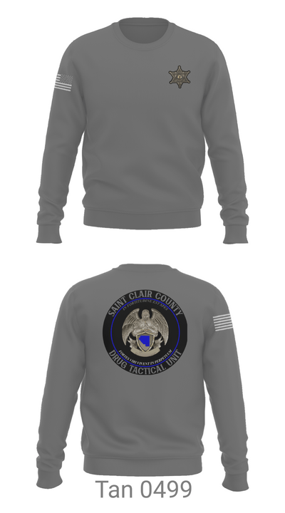 Drug Tactical Unit 39197263 Crew Neck Sweatshirt - 62