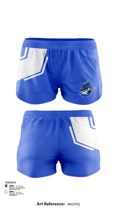 Clear Creek-Amana High School Cheer 95577848 Women's Shorts - 121