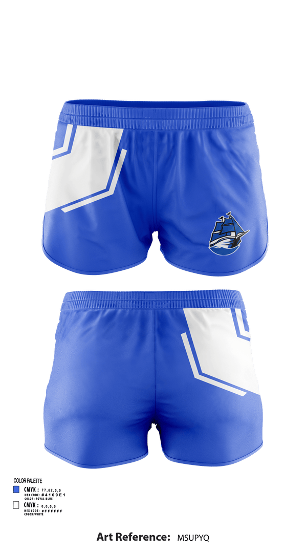 Womens Shorts, Clear Creek-Amana High School Cheer, Cheer, Teamtime, Team time, sublimation, custom sports apparel, team uniforms, spirit wear, spiritwear, sports uniforms, custom shirts, team store, custom team store, fundraiser sports, apparel fundraiser