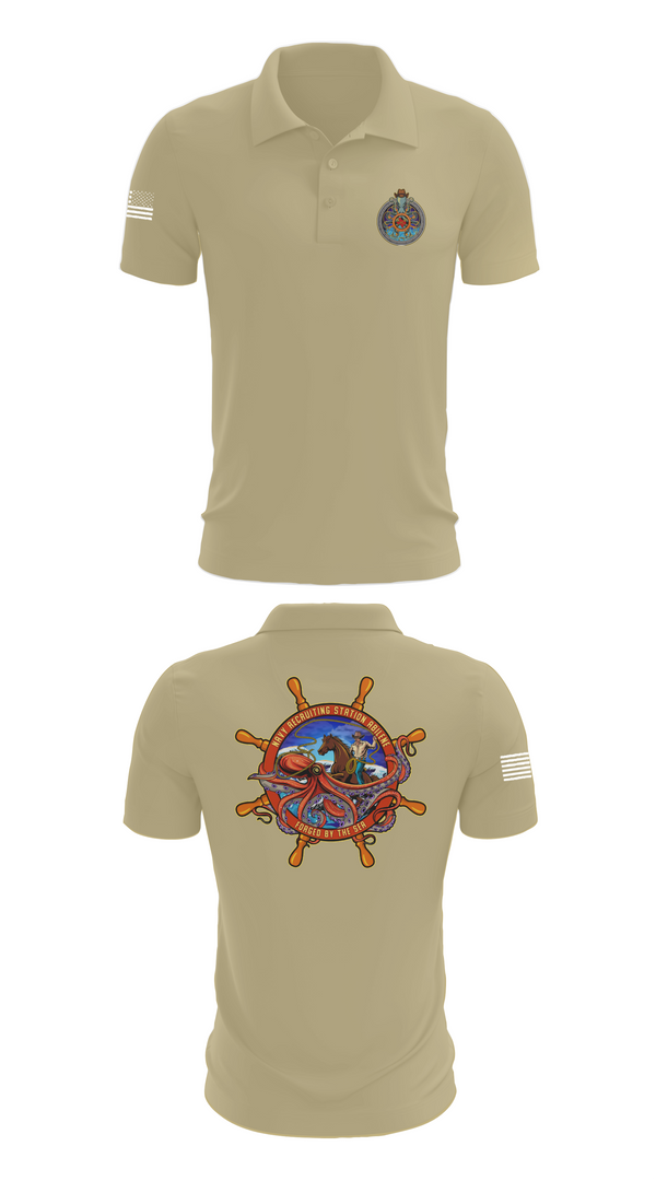 Short Sleeve Performance Polo, Navy Recruiting, , Teamtime, Team time, sublimation, custom sports apparel, team uniforms, spirit wear, spiritwear, sports uniforms, custom shirts, team store, custom team store, fundraiser sports, apparel fundraiser