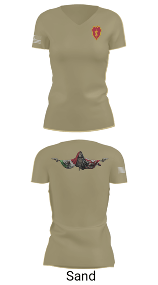 Women's Short Sleeve Vneck Shirt, 25th ID, Army, Teamtime, Team time, sublimation, custom sports apparel, team uniforms, spirit wear, spiritwear, sports uniforms, custom shirts, team store, custom team store, fundraiser sports, apparel fundraiser