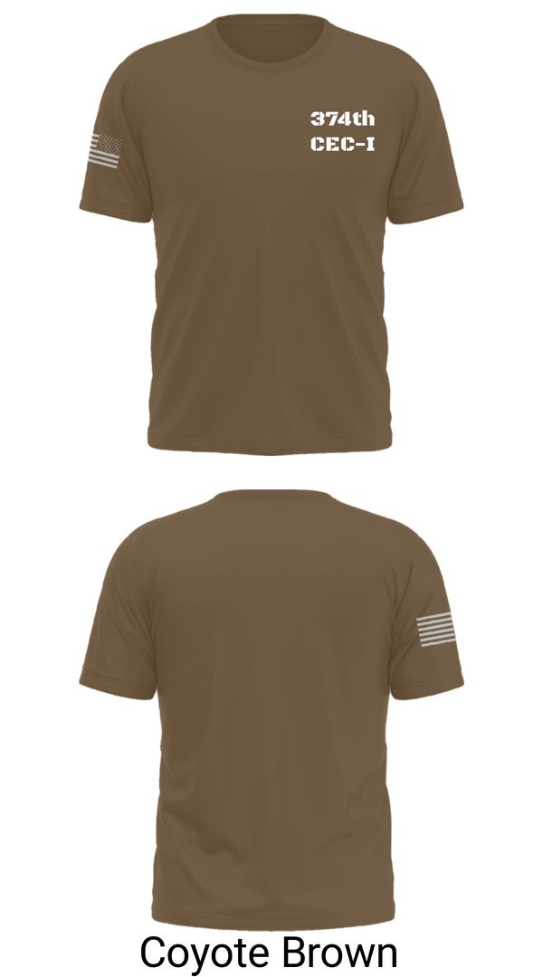 Old School Cotton Feel Shirt, 374th CEC-I, Army, Teamtime, Team time, sublimation, custom sports apparel, team uniforms, spirit wear, spiritwear, sports uniforms, custom shirts, team store, custom team store, fundraiser sports, apparel fundraiser