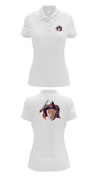Women's Short Sleeve Performance Polo, Black Knights, Wrestling, Teamtime, Team time, sublimation, custom sports apparel, team uniforms, spirit wear, spiritwear, sports uniforms, custom shirts, team store, custom team store, fundraiser sports, apparel fundraiser